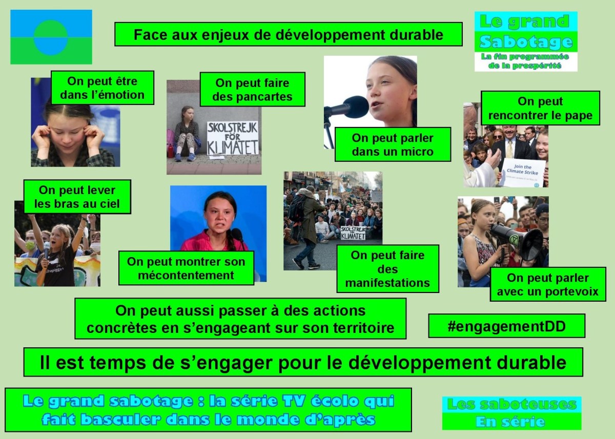 Les saboteuses en série sont vraiment fâchées contre Greta&nbsp;Thunberg