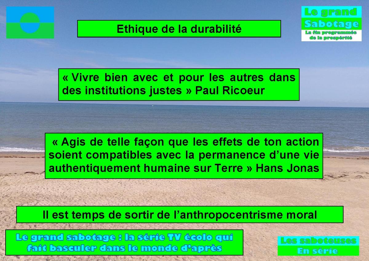 Les saboteuses en série appellent à partager l’éthique de la&nbsp;durabilité